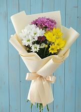 Букет цветов из:  Хризантемы #REPLACE_PRED# Потьме