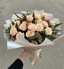Букет Кремовые розы Латте в Потьме