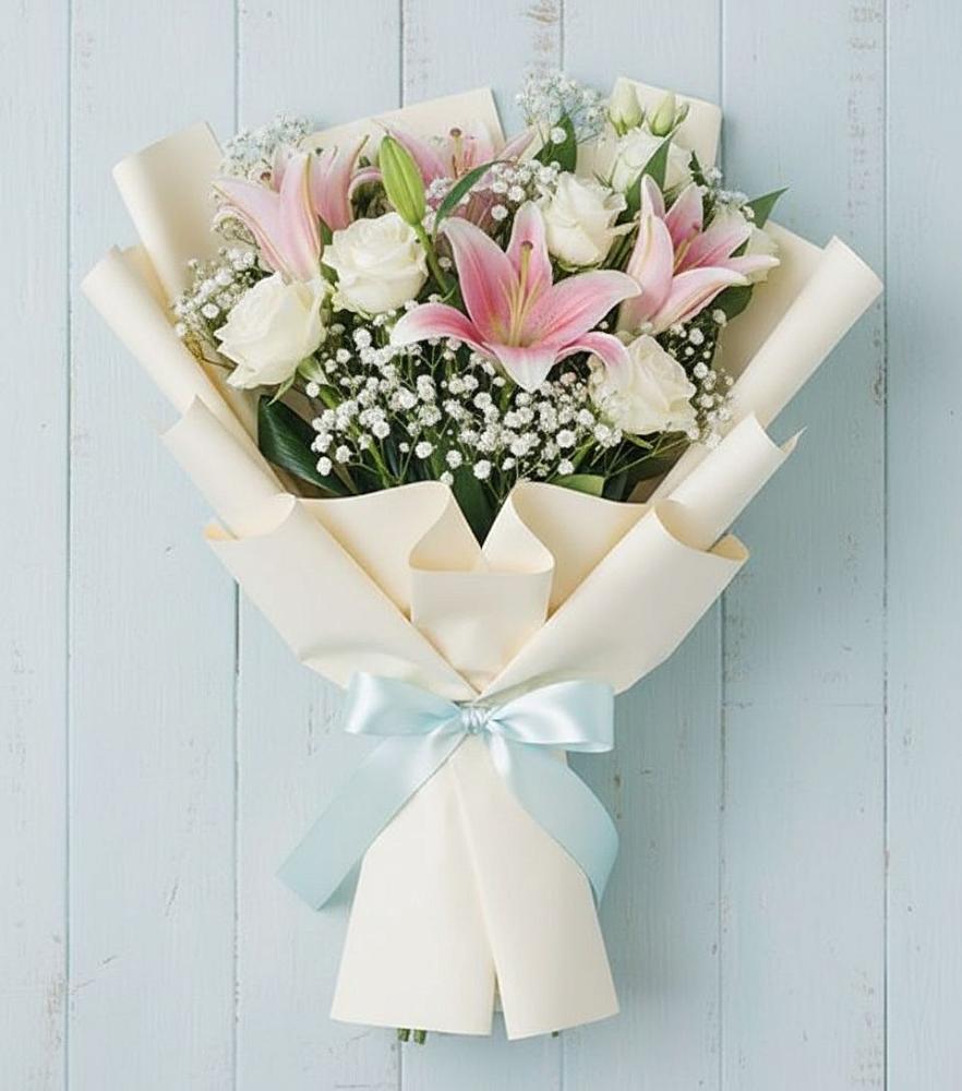 Букет цветов из: Лилии в Потьме