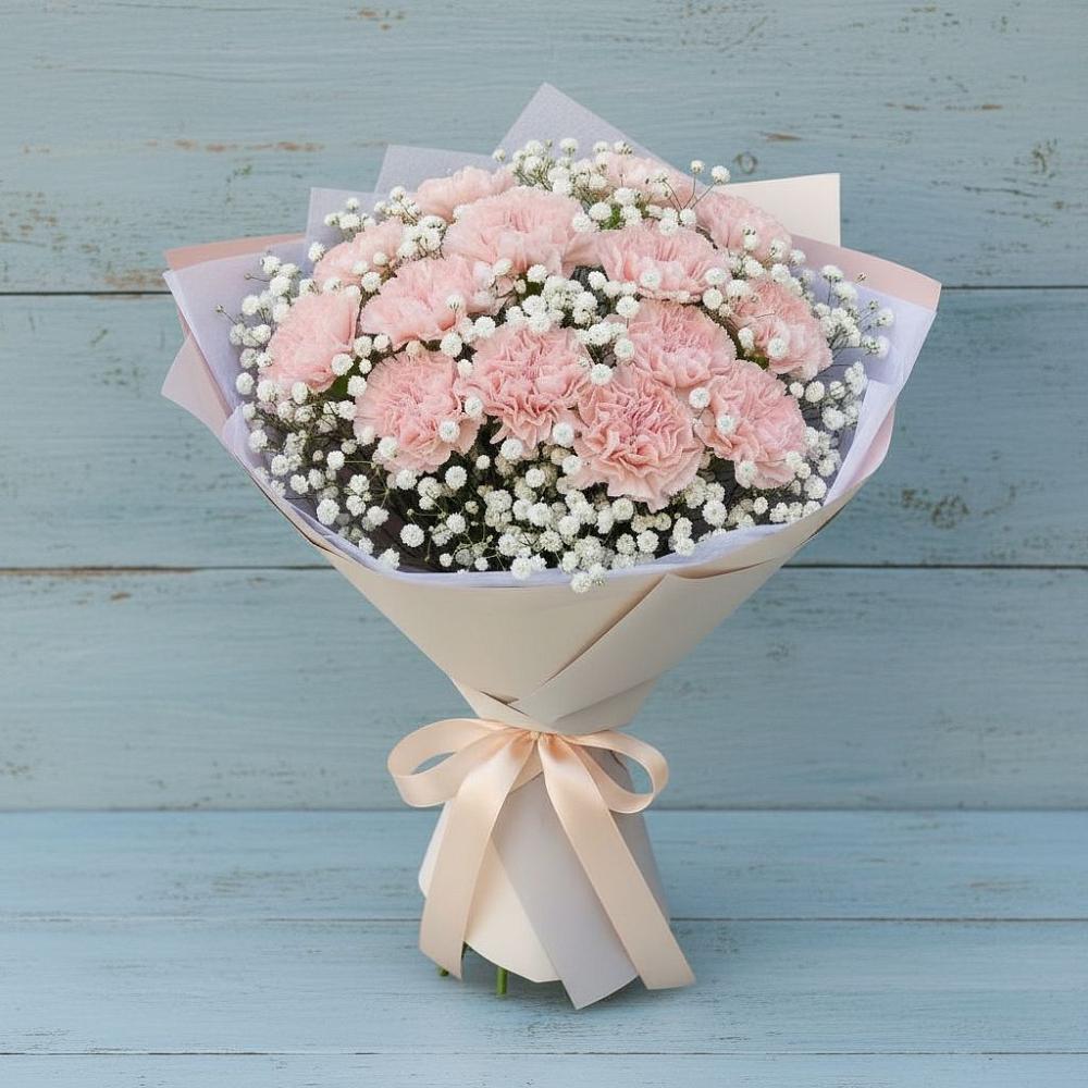 Букет цветов из: Гвоздики в Потьме