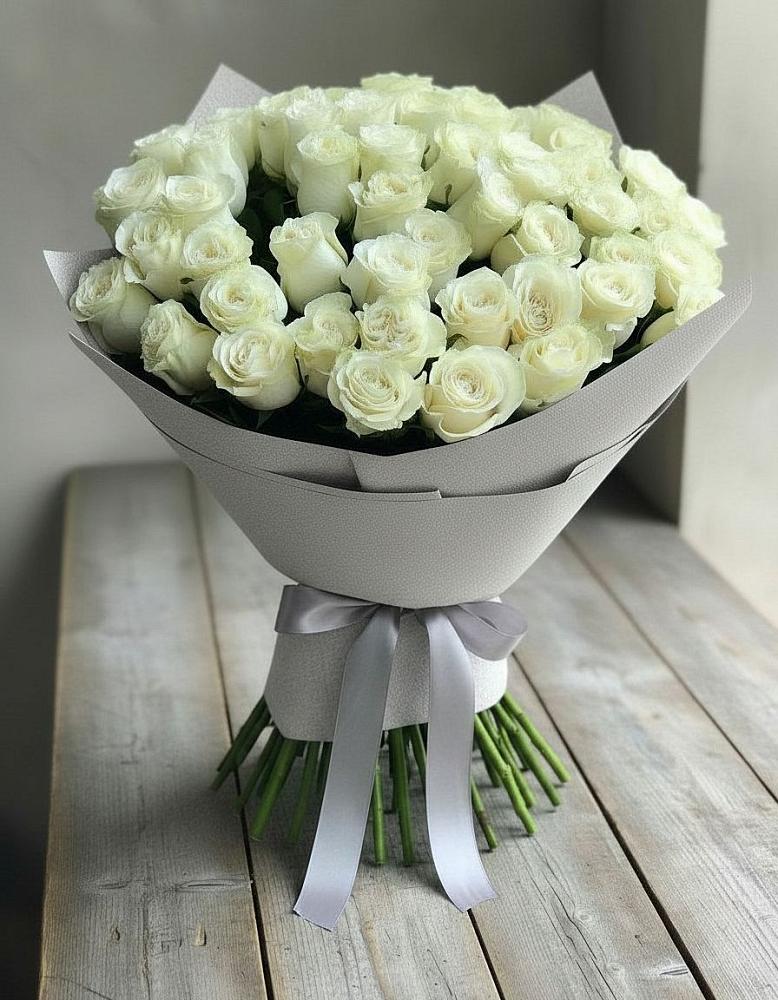 Букет 35 Белых роз в Потьме