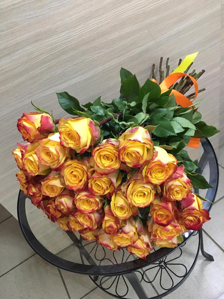 Букет Желтые розы в Потьме