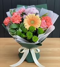 Букет цветов из:  Гвоздики, Розы, Герберы и Хризантемы в Потьме