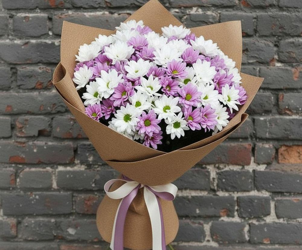 Букет цветов из: Хризантемы в Потьме