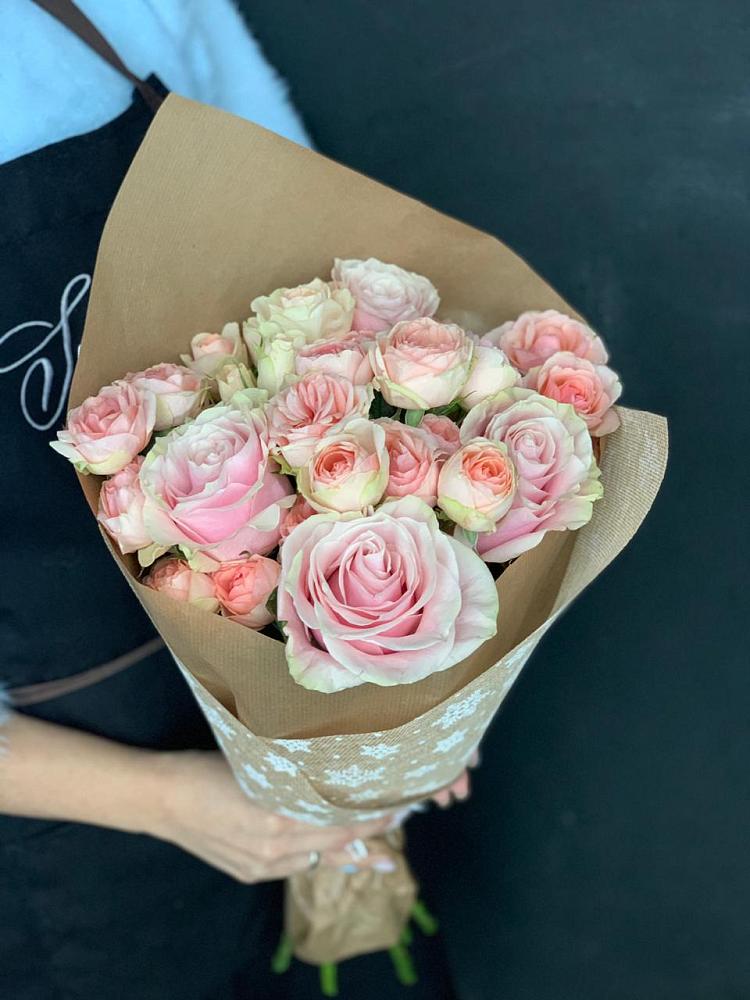 Букет цветов из: Хризантемы и Розы в Потьме