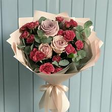 Букет цветов из:  Гвоздики и Розы в Потьме